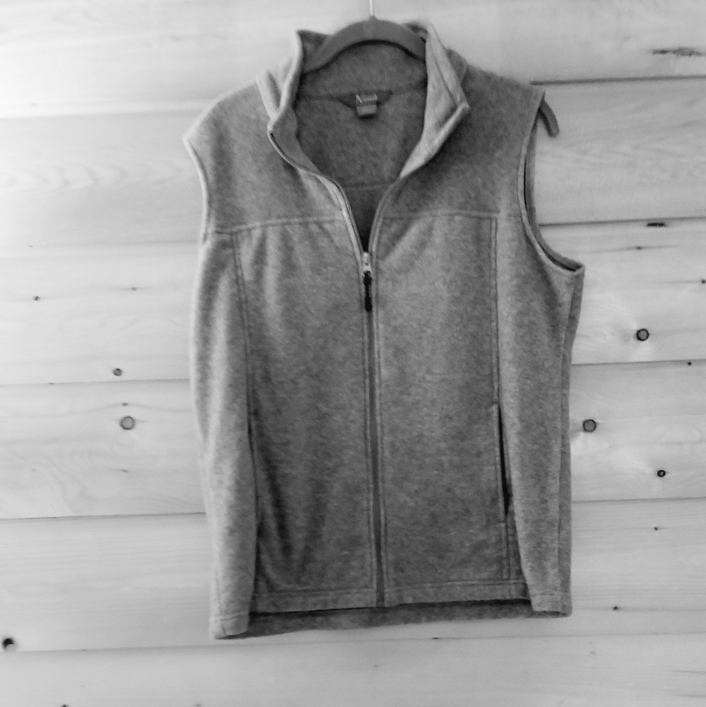 "Naturals" Gray soft Vest